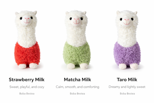 Boba Bestea Alpaca Plush – Milk Tea Collection